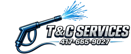 T & C Services pressure washing, Cassville Missouri